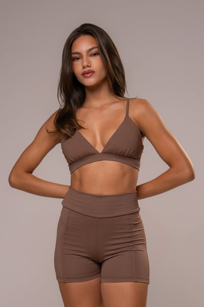 Conjunto Cosmo Short e Top V Chocolate