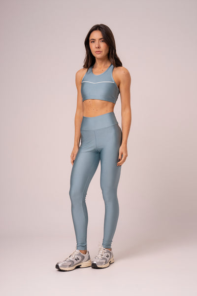 Conjunto Legging e Top Intense Glow Blue Sky