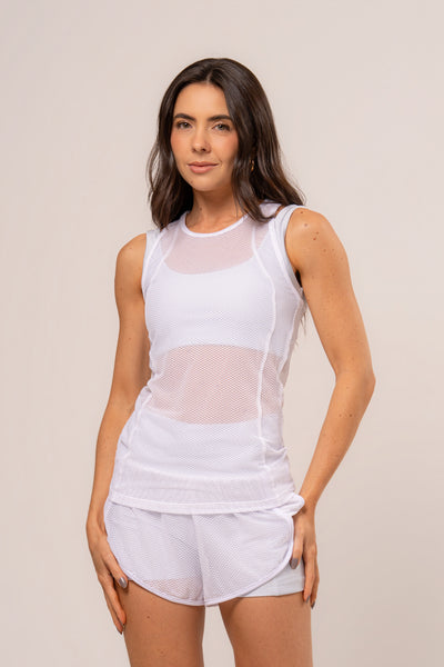 Regata Nadador Telinha Cosmo Ibiza White