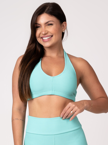 Top Frente Única Flow Menta