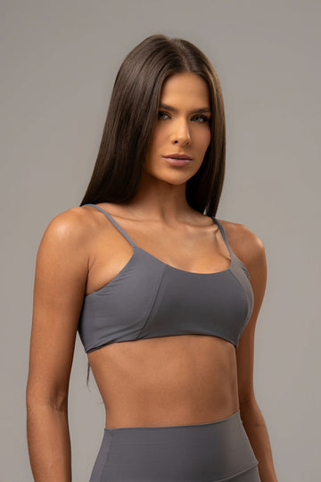 Top Fita Cosmo Cinza