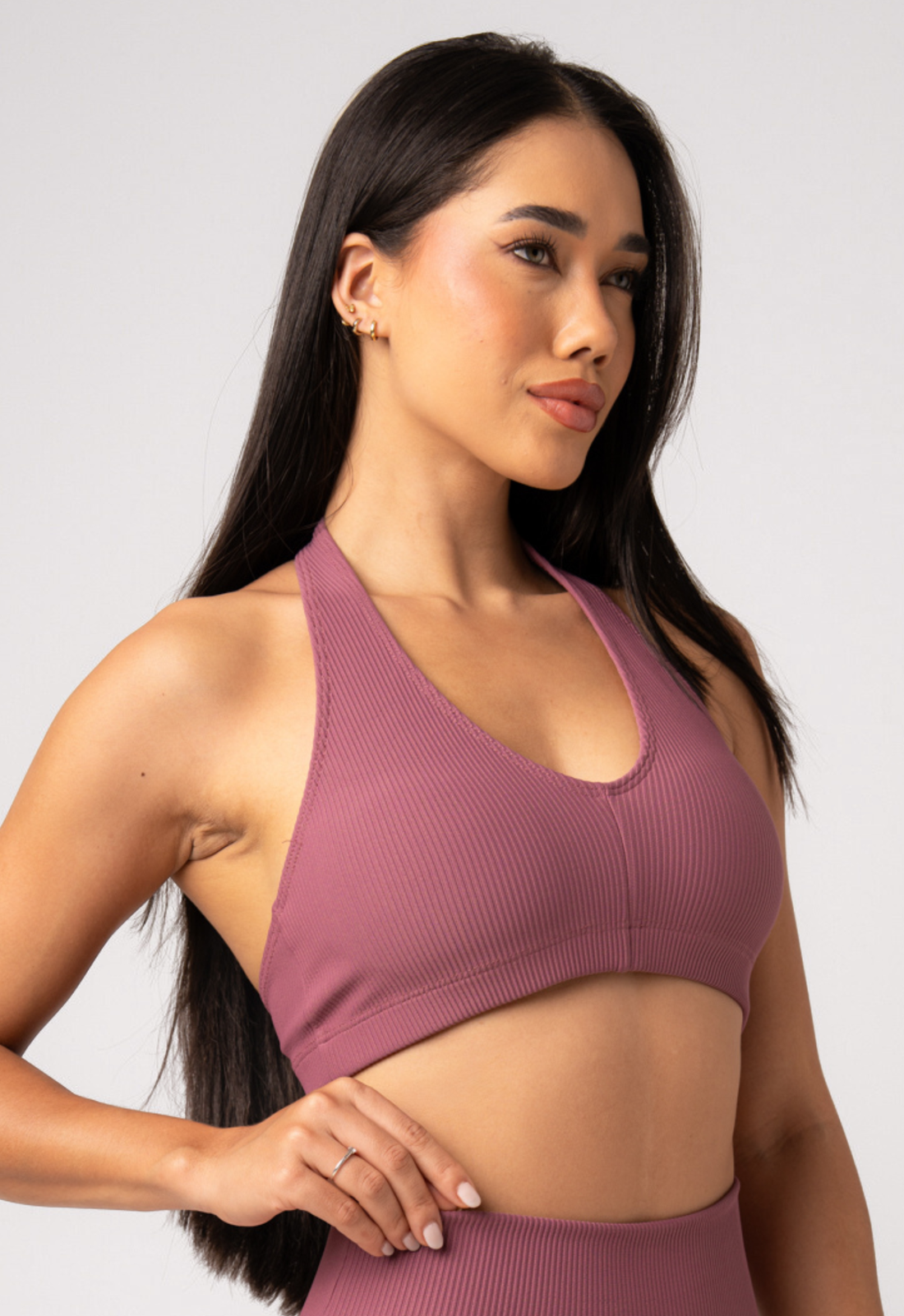 Top Frente Única Flow Tulip Matte