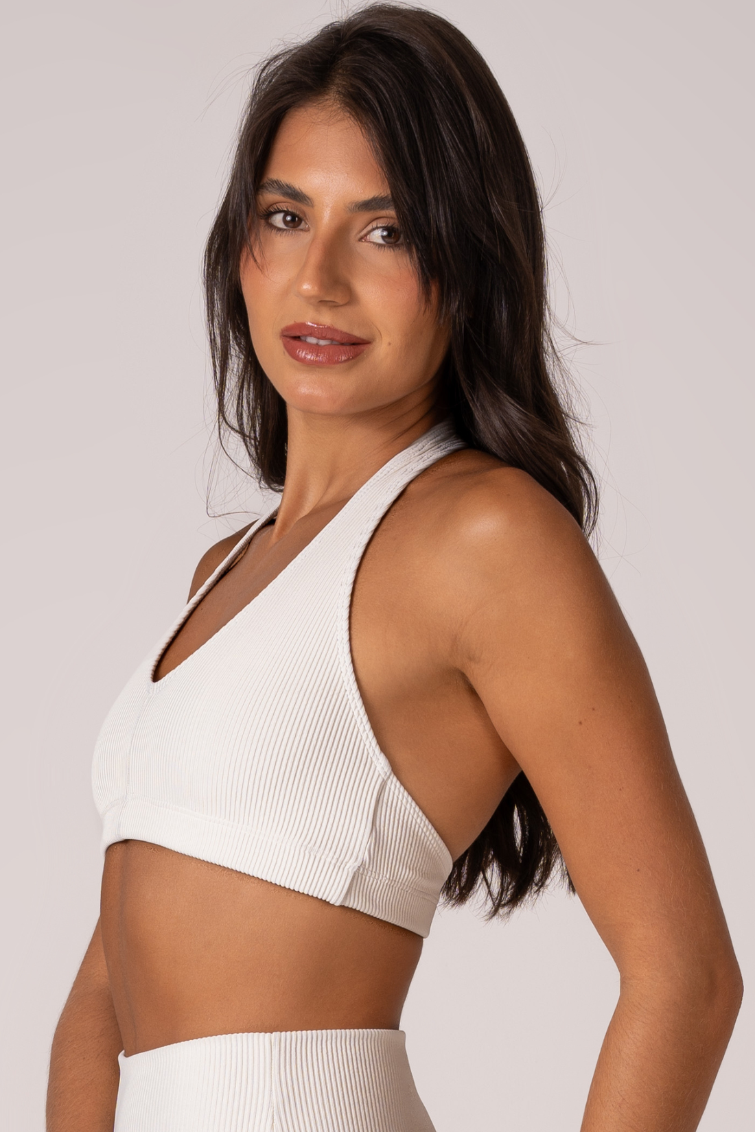 Top Frente Única Flow Off White