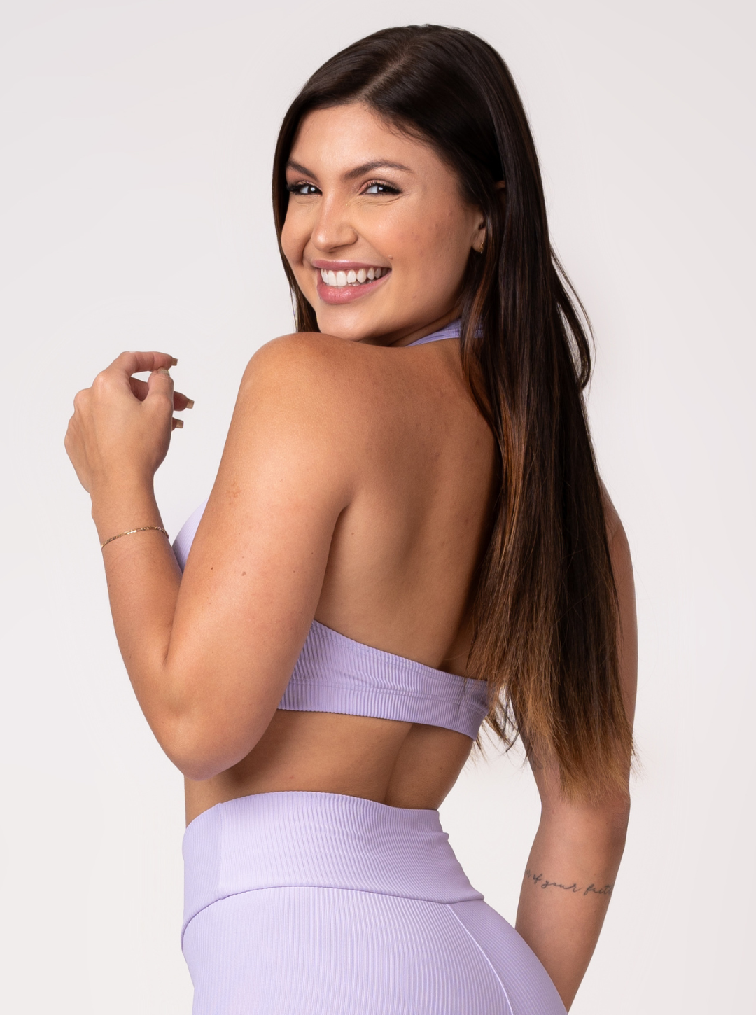 Top Frente Única Flow Lavanda