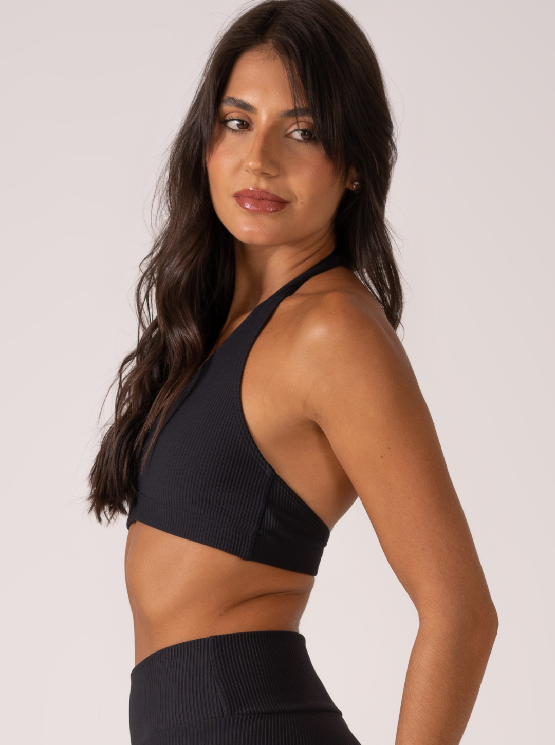 Top Frente Única Flow Preto