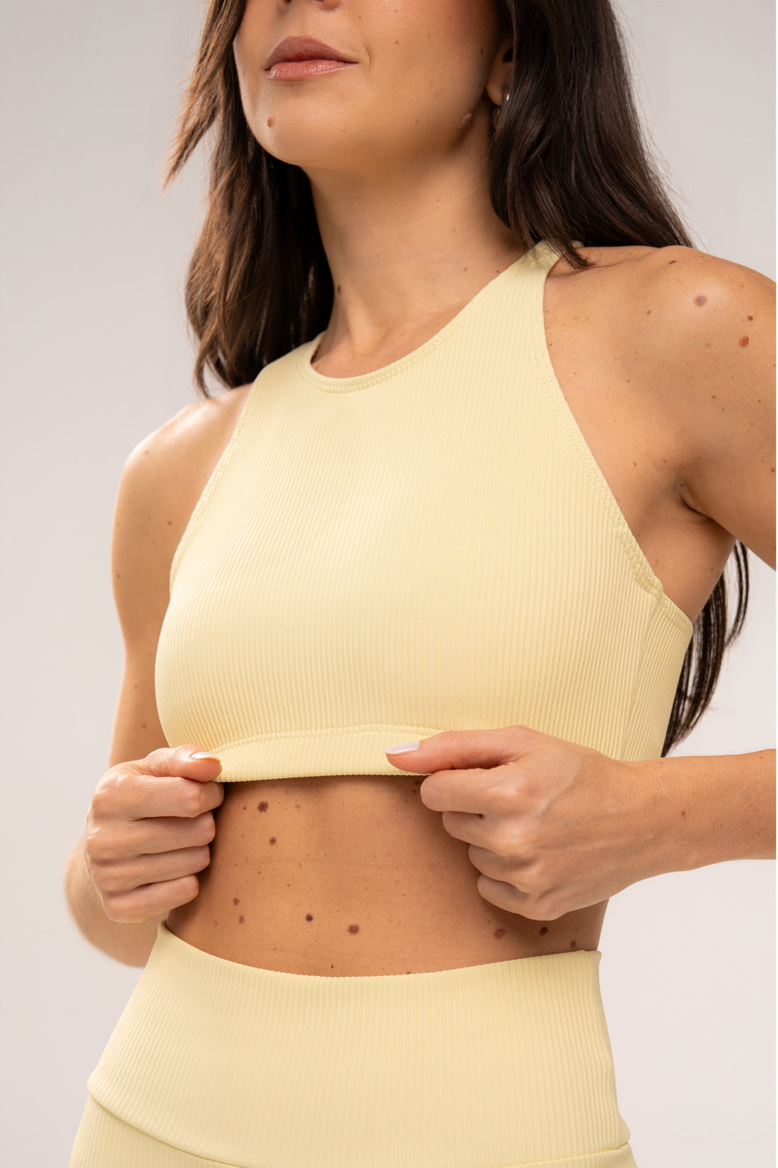 Conjunto Short e Top Nadador Flow Butter Yellow