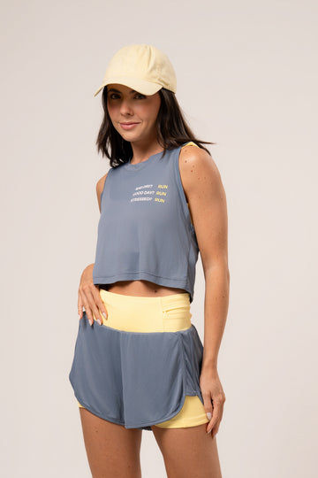 Regata Cropped Cosmo Silk Grafite