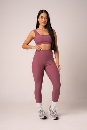 Conjunto Legging e Top Alças Retas Tulip Matte