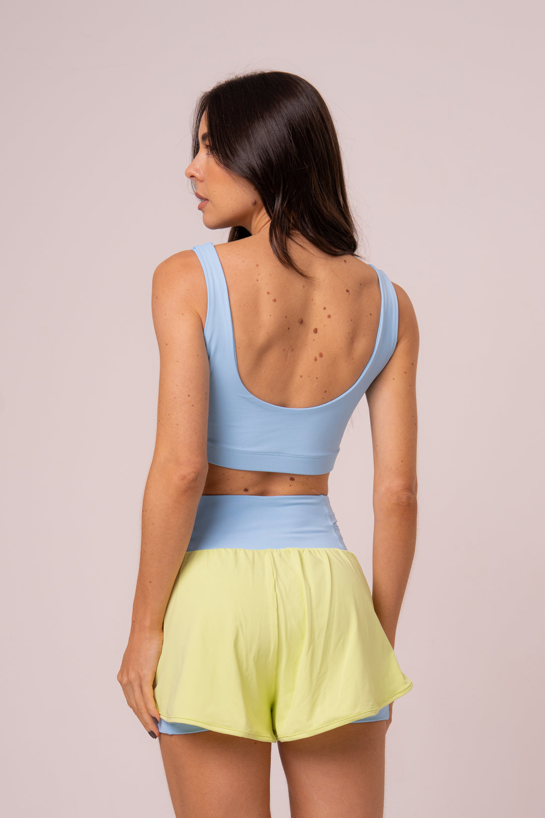 Conjunto Short Duplo e Top Soul Cosmo Blue Baby