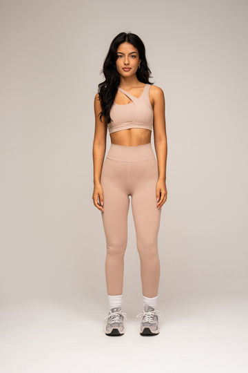 Conjunto Legging e Top Jolie Essentials Vanilla