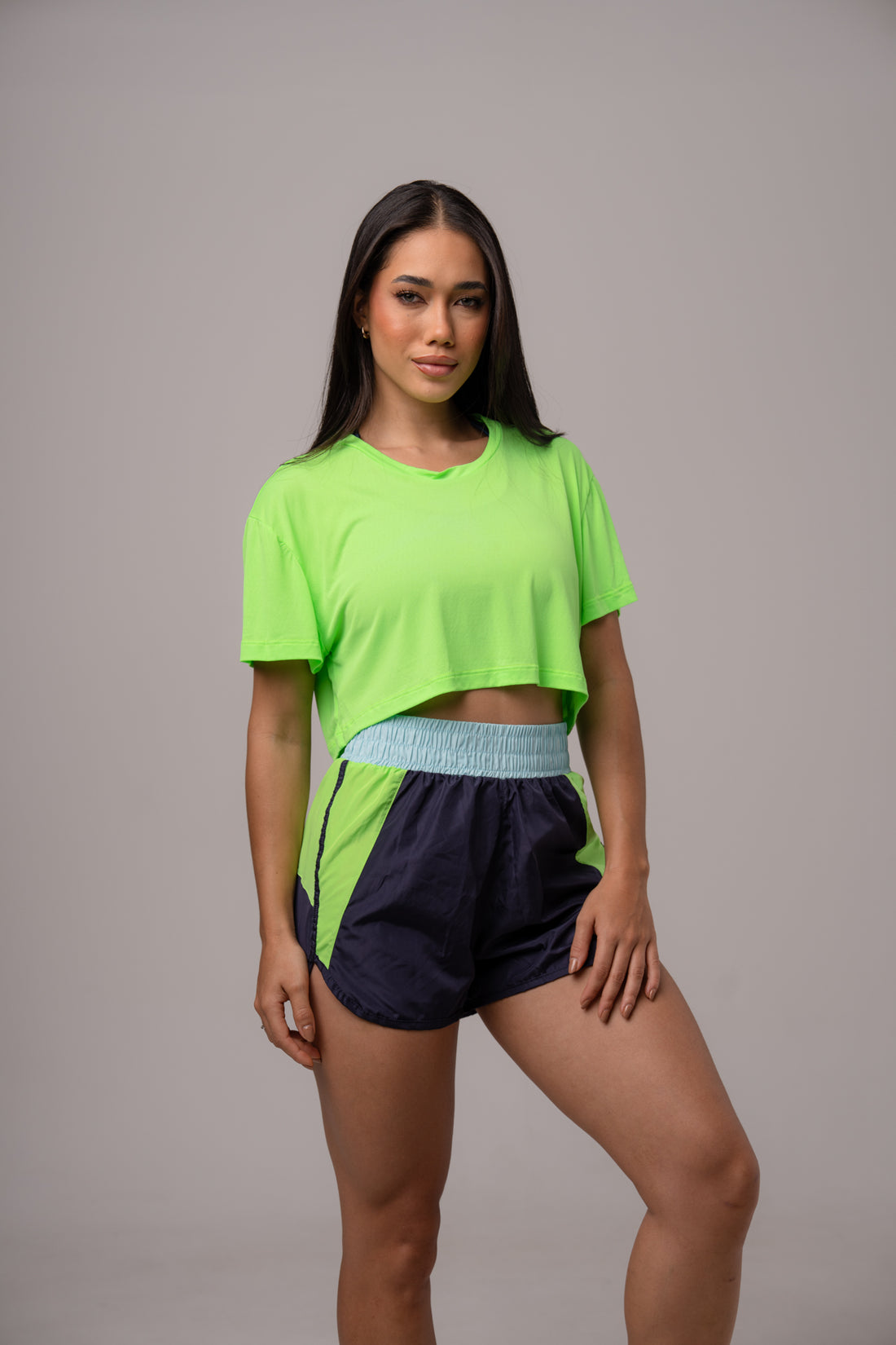Cropped Run Verde