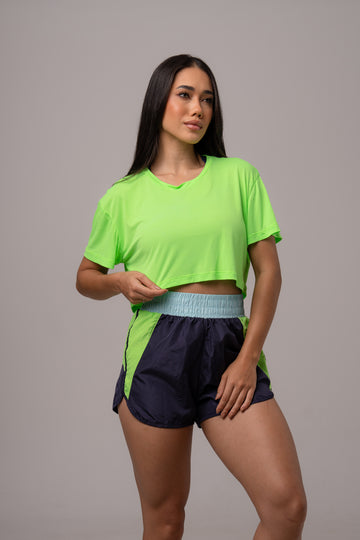 Cropped Run Verde
