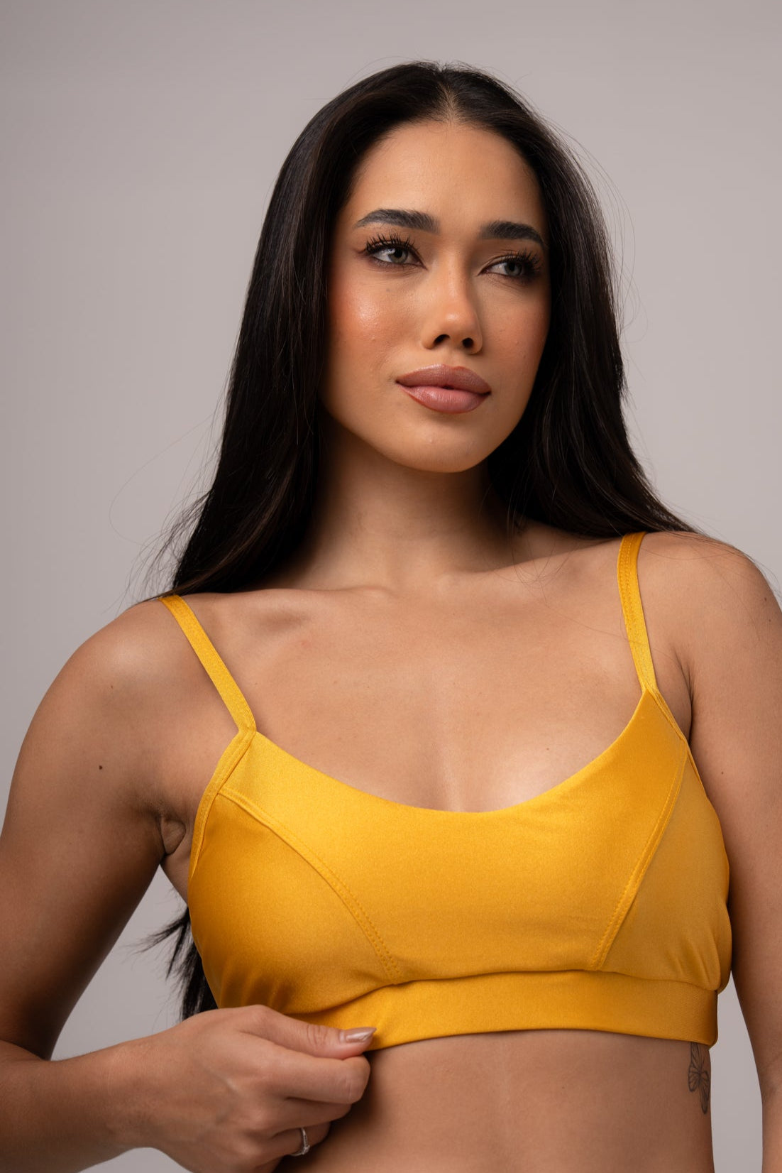 Top Fitness Gabi Amarelo