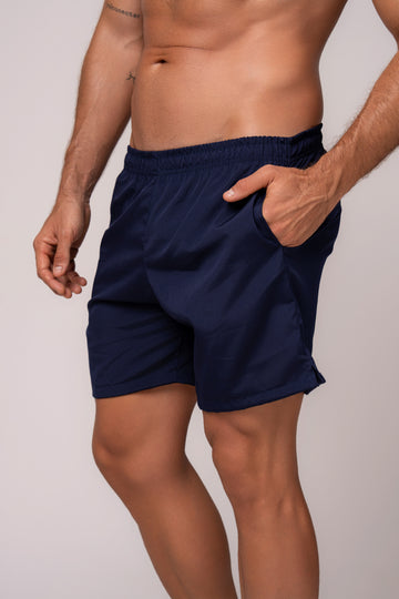 Bermuda Tactel Masculina Esportiva Marinho