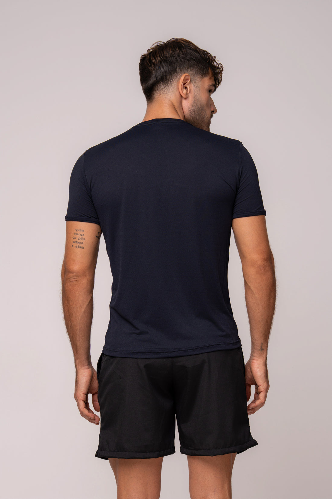 Camiseta Dry Fit Masculina Preta