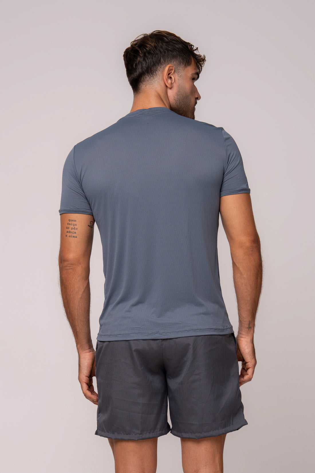 Camiseta Dry Fit Masculina Grafite