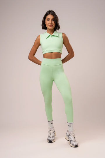 Conjunto Legging e Top Gola Cosmo Menta