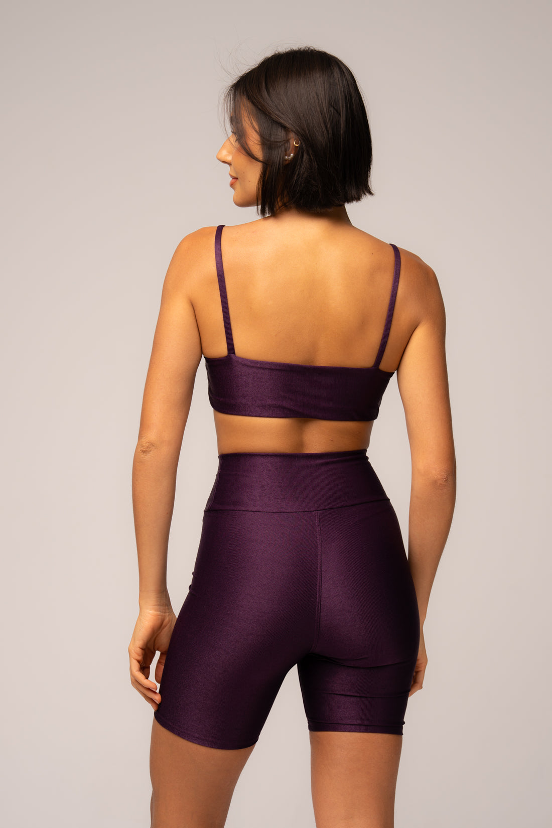 Conjunto Short e Top Faixa Lovers Açaí