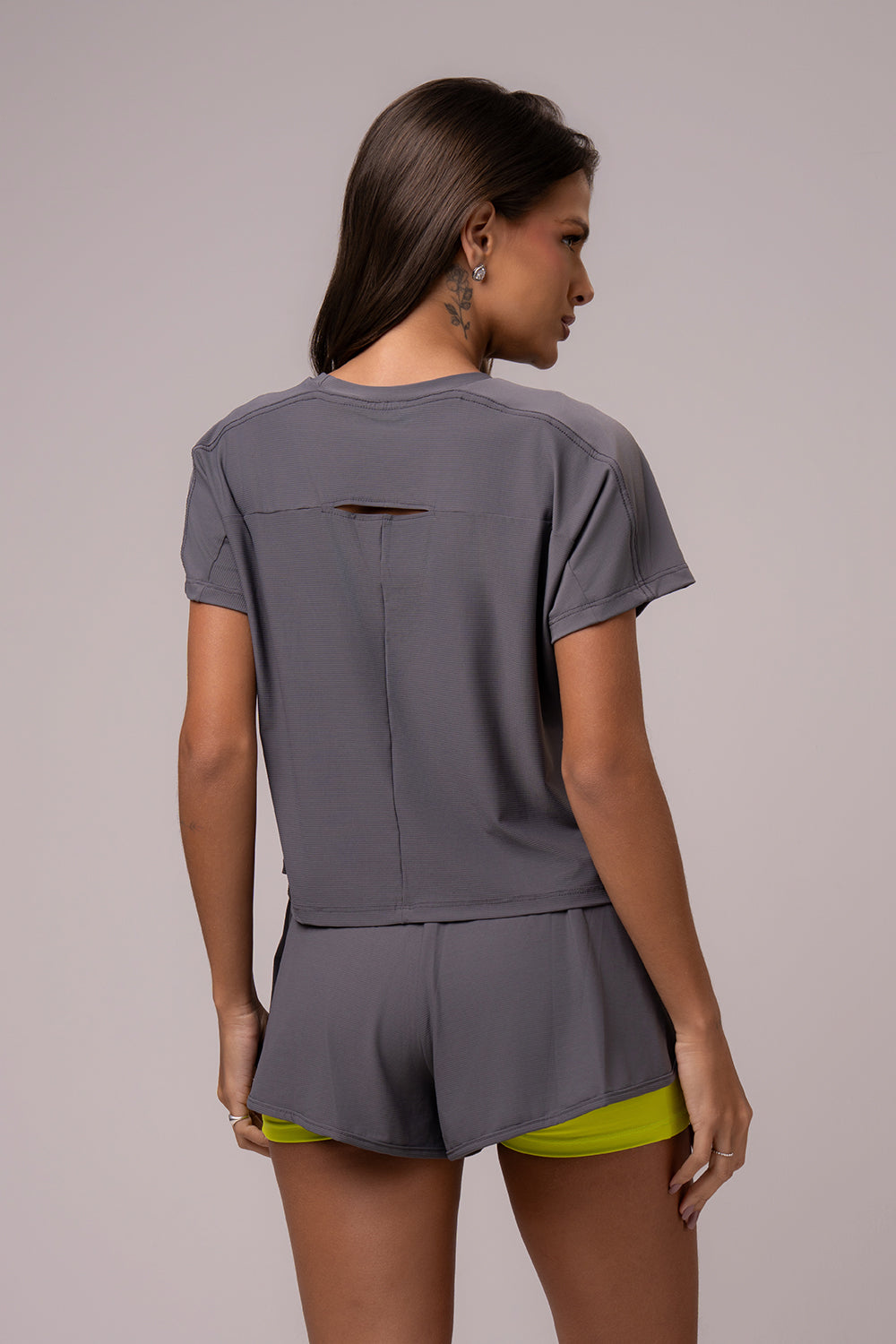 Camiseta Dry Cosmo Grafite