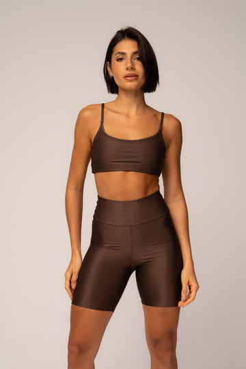 Conjunto Short e Top Faixa Lovers Café