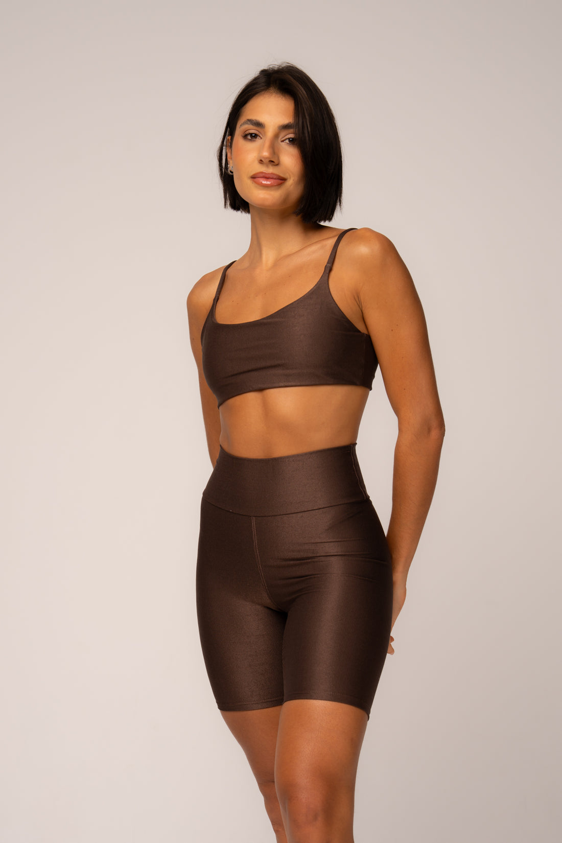 Conjunto Short e Top Faixa Lovers Café