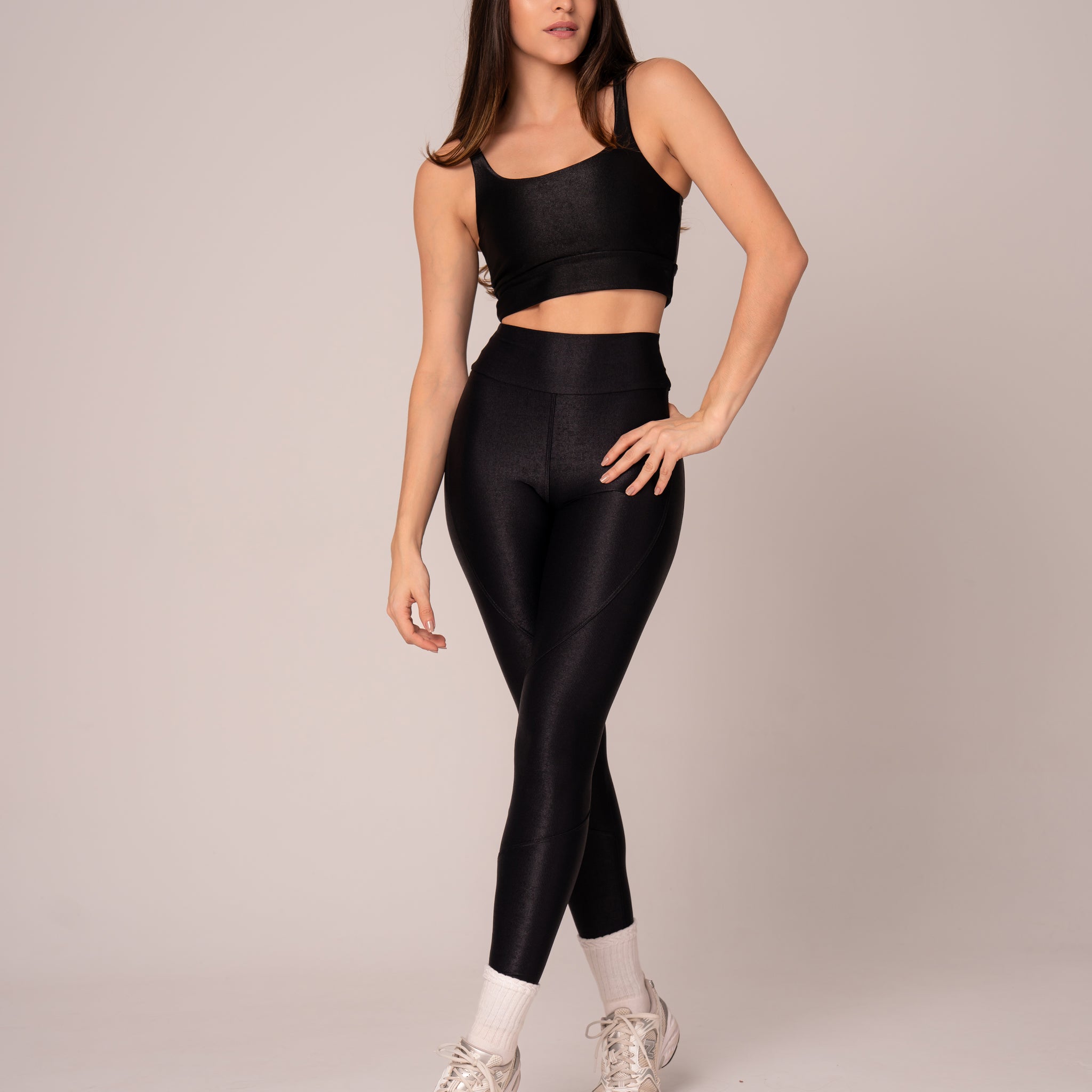 Conjunto Legging e Top Classic Lovers Preto