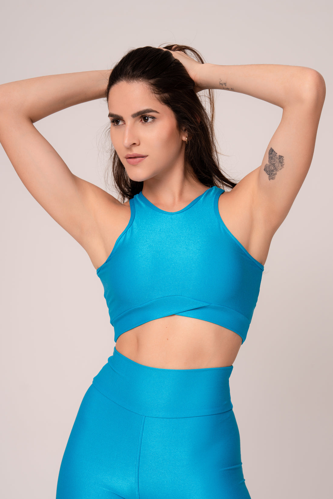 Conjunto Legging e Top Fantasy Lovers Azul Capri