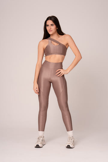 Conjunto Legging e Top Cruzado Lovers Duna