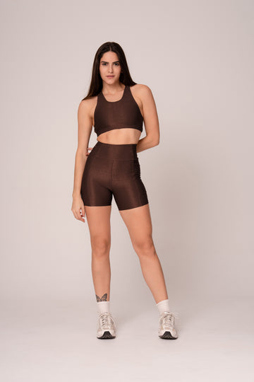 Conjunto Short e Top Runner Lovers Café