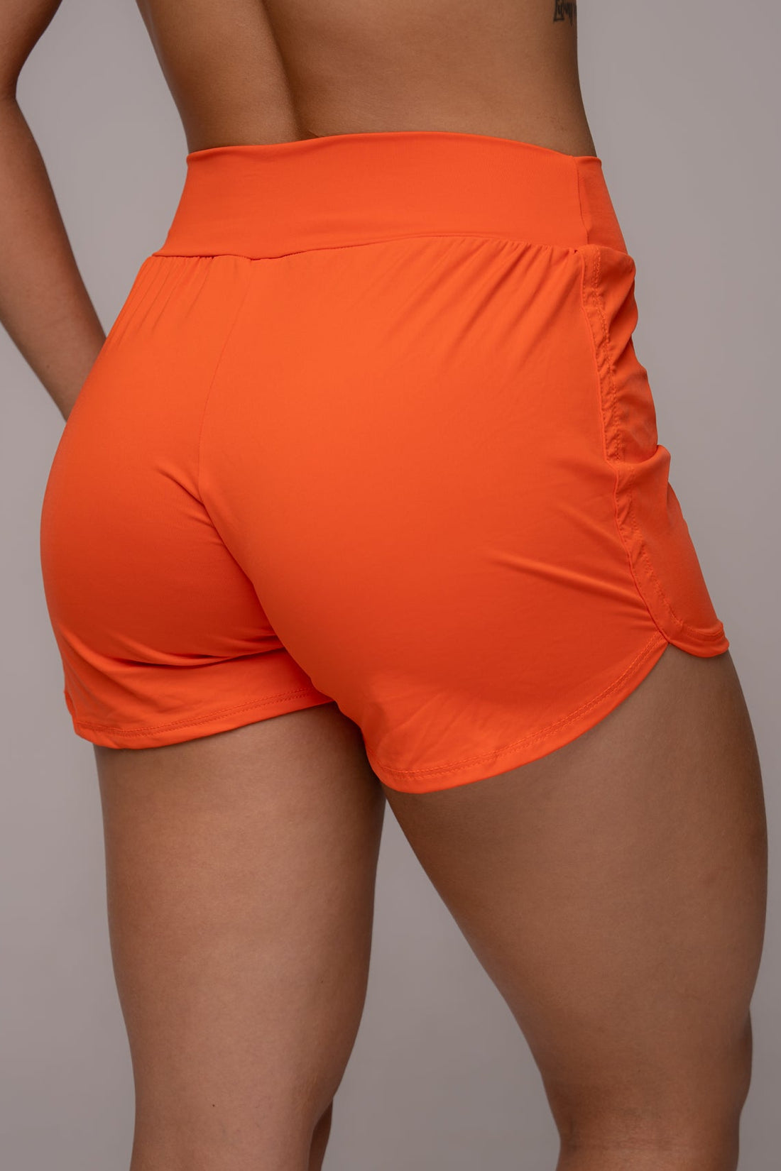 Short Fitness UV Tangerina