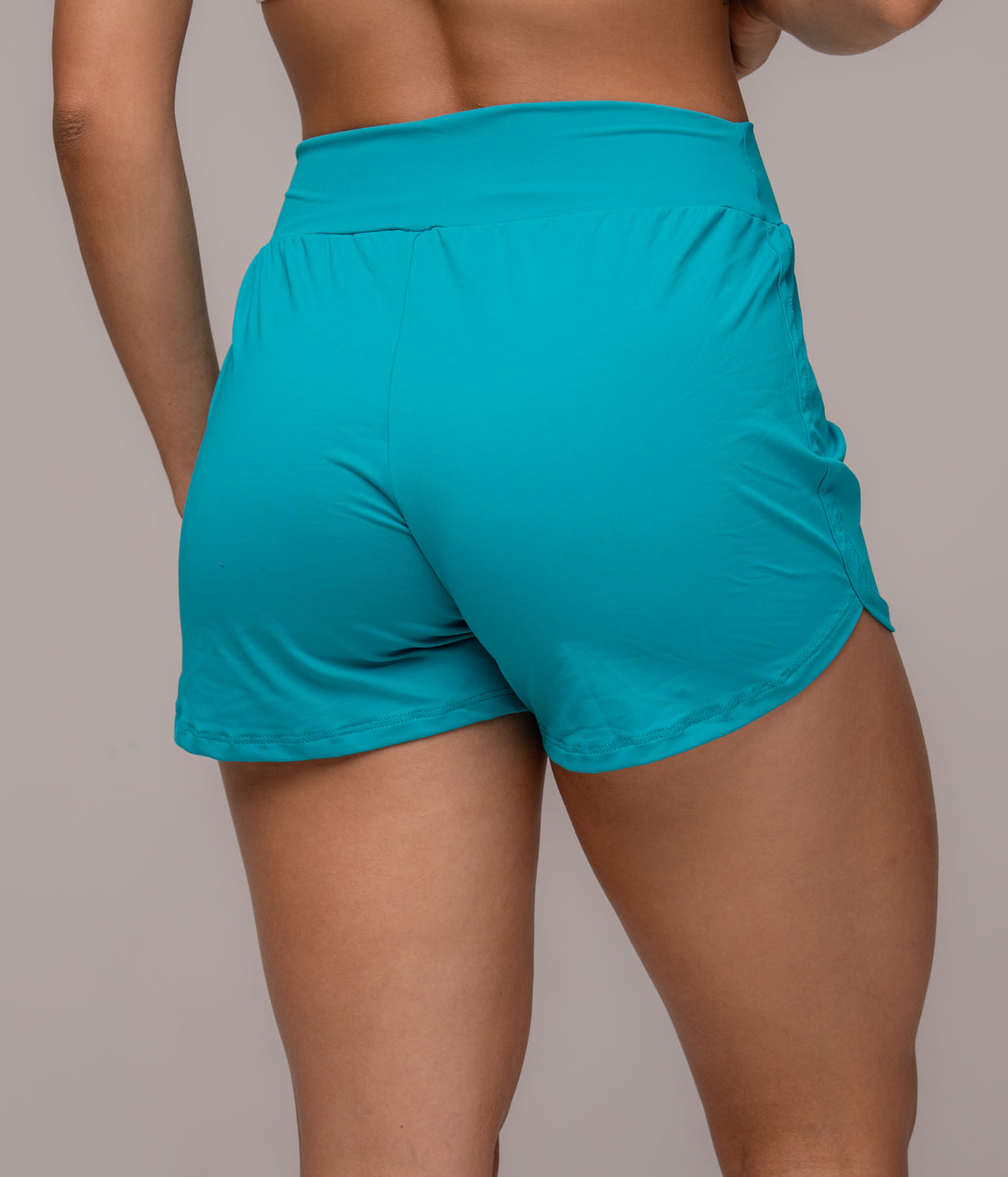 Short Fitness UV Turquesa