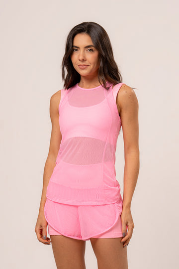 Regata Nadador Telinha Cosmo Icy Pink