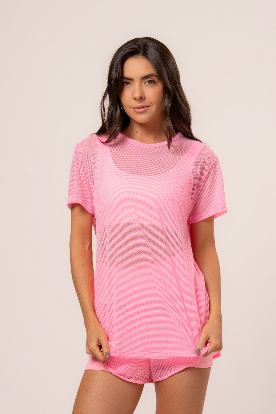 Blusão Telinha Cosmo Icy Pink
