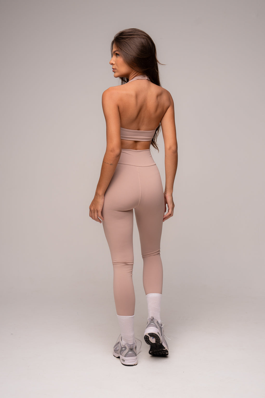 Conjunto Legging e Top Frente Única Player Vanilla