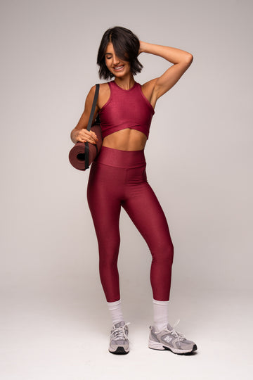 Conjunto Legging e Top Fantasy Lovers Marsala