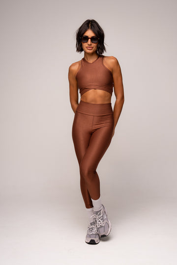 Conjunto Legging e Top Fantasy Lovers Caramel Café