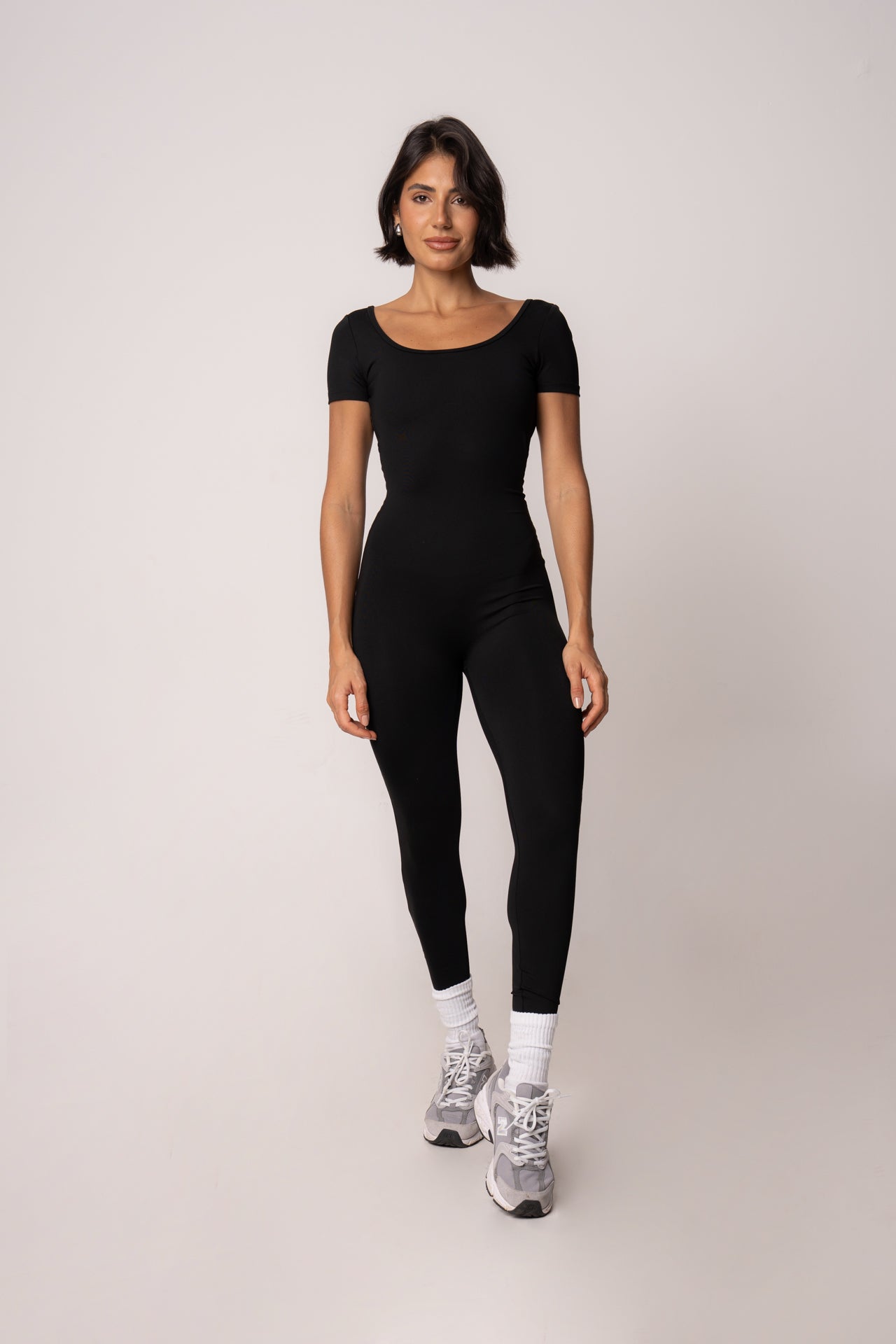 Macacão Longo Essentials Preto