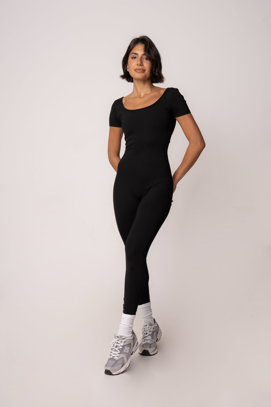 Macacão Longo Essentials Preto