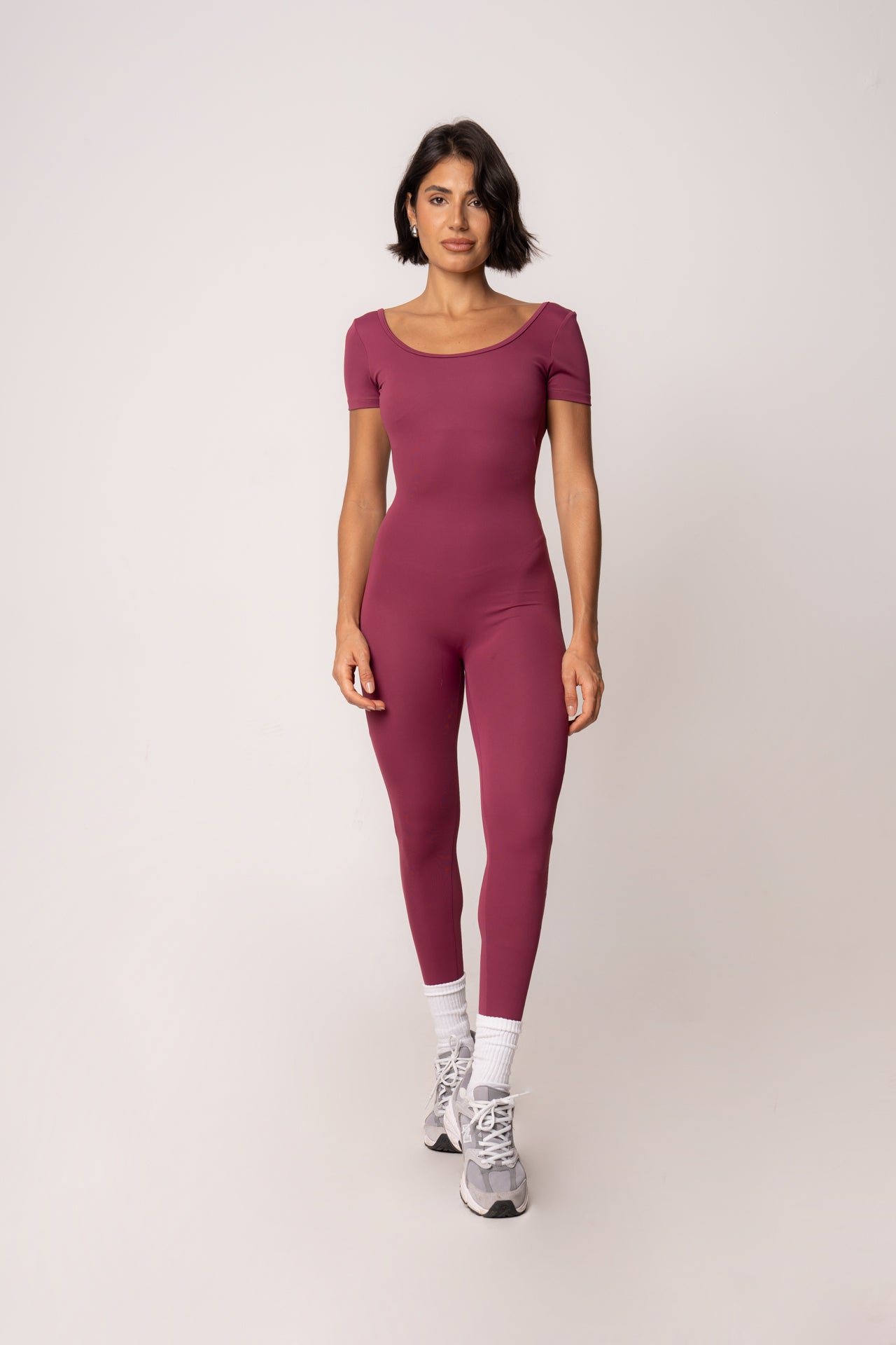 Macacão Longo Essentials Malva