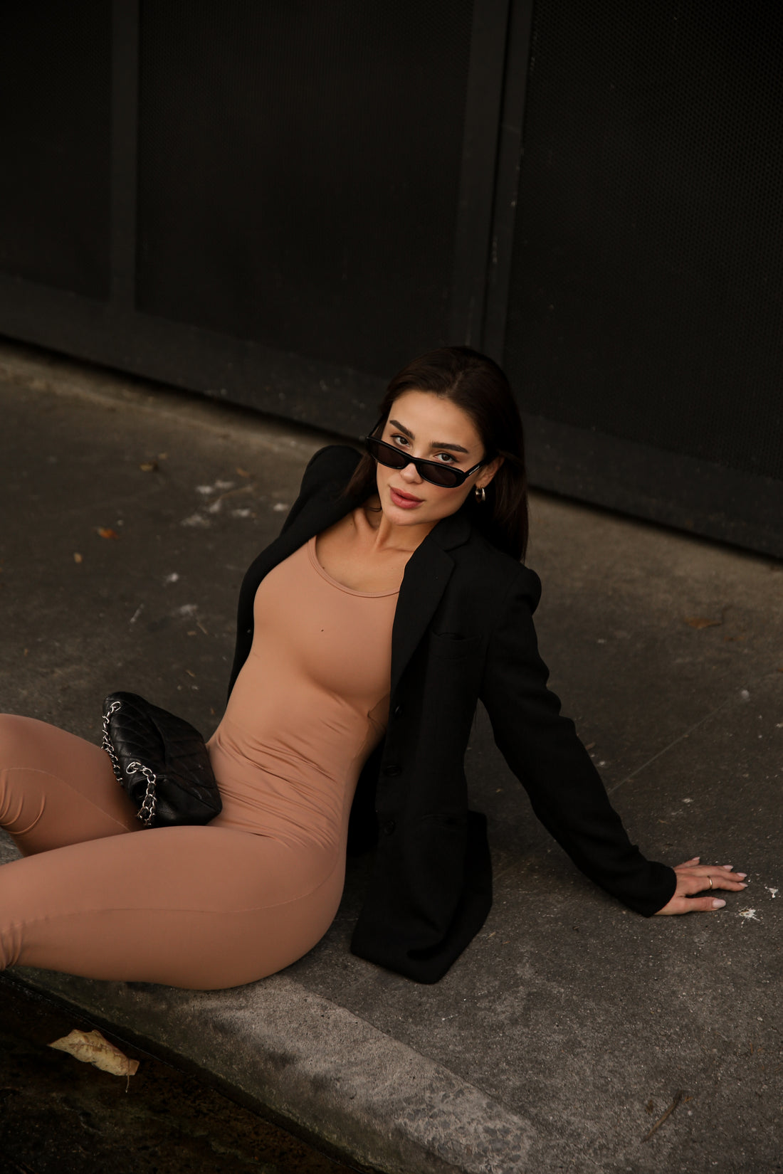 Macacão Longo Essentials Caramelo