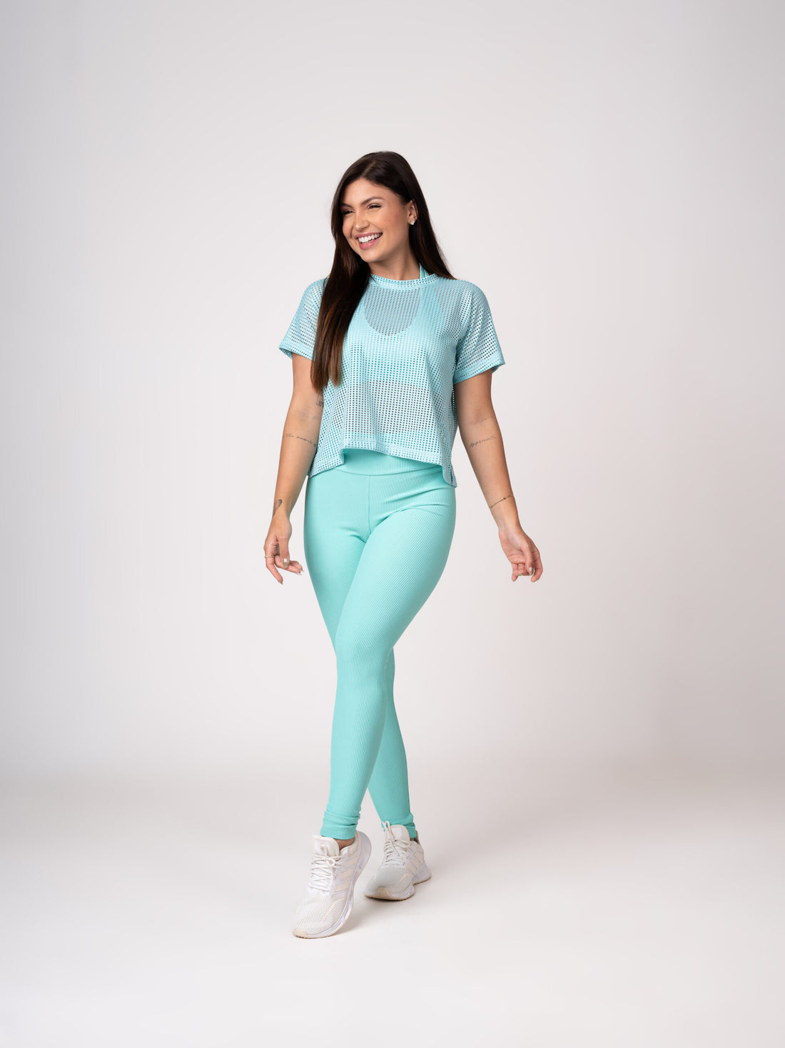 Blusa Cropped Telinha Comfy Menta