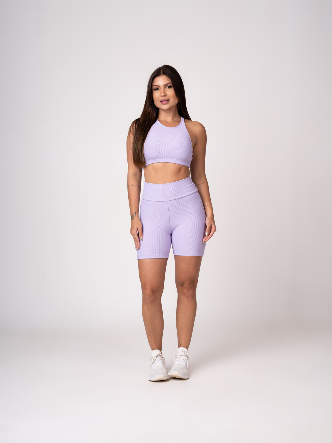Conjunto Short e Top Nadador Lavanda Flow