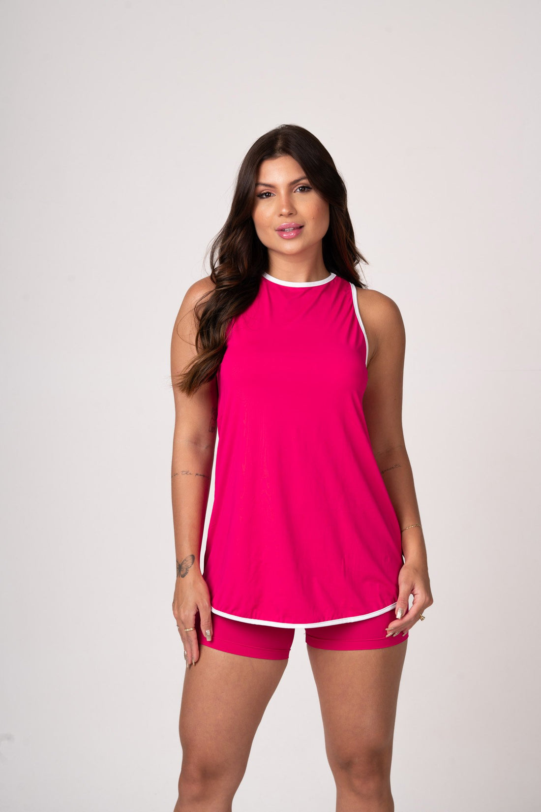 Dupla Beach Tennis Silk Hot Pink