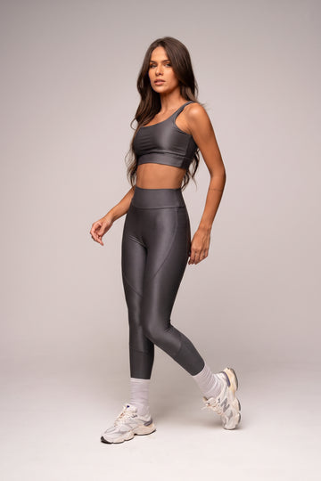 Conjunto Legging e Top Classic Lovers Grafite